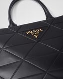 Large leather Prada Symbole bag with topstitching, , hi-res