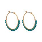 Lucia Hoop Earings Gold
