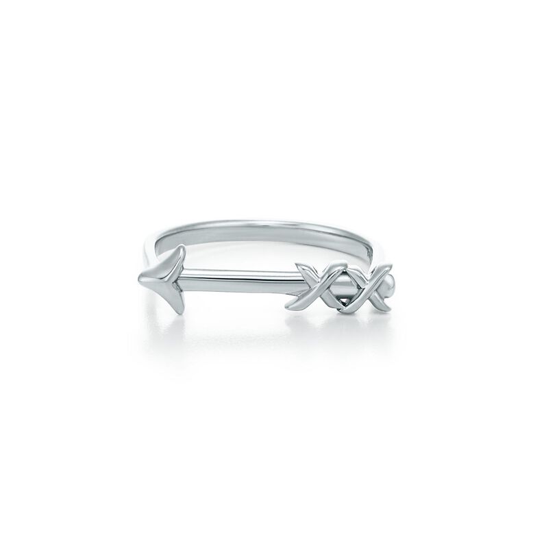 Paloma&#39;s Graffiti arrow ring in sterling silver. - Size 7, , hi-res