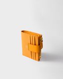 Small Saffiano and smooth leather wallet, , hi-res
