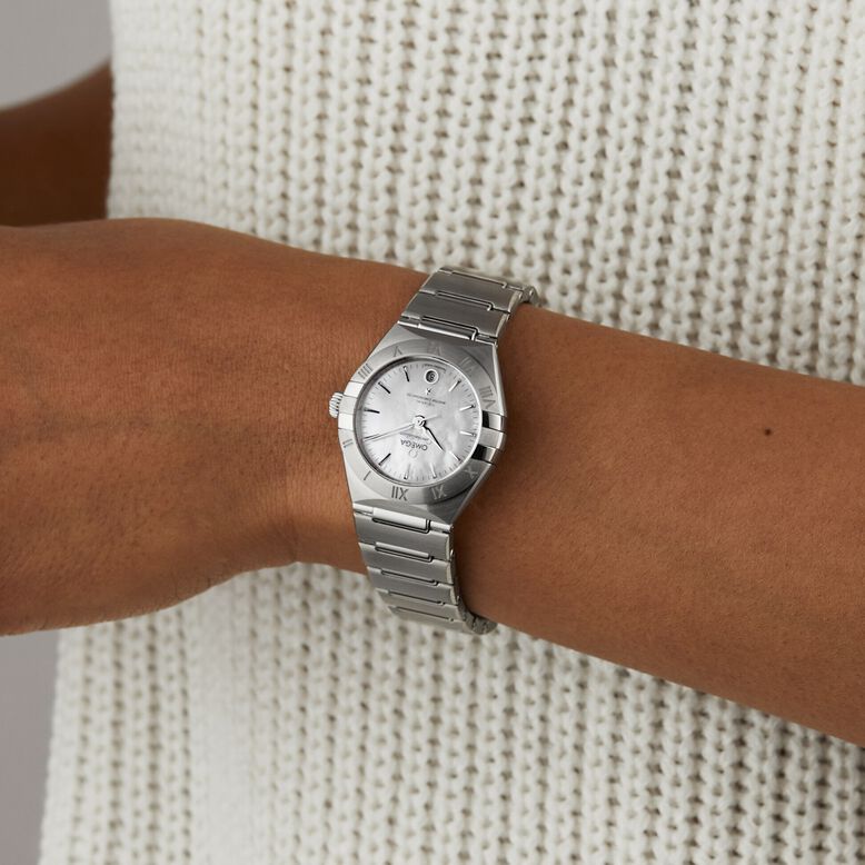 Constellation 29mm, Steel on Steel Ladies Watch, , hi-res