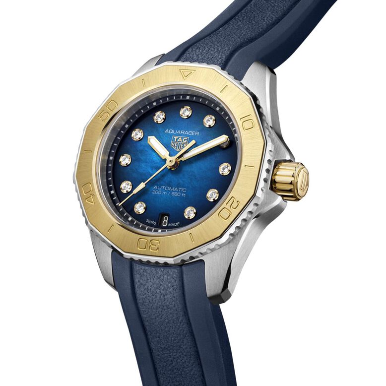 Aquaracer Professional 200 30mm Ladies Watch Blue, , hi-res