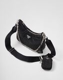 Prada Re-Edition 2005 satin bag with crystals, , hi-res