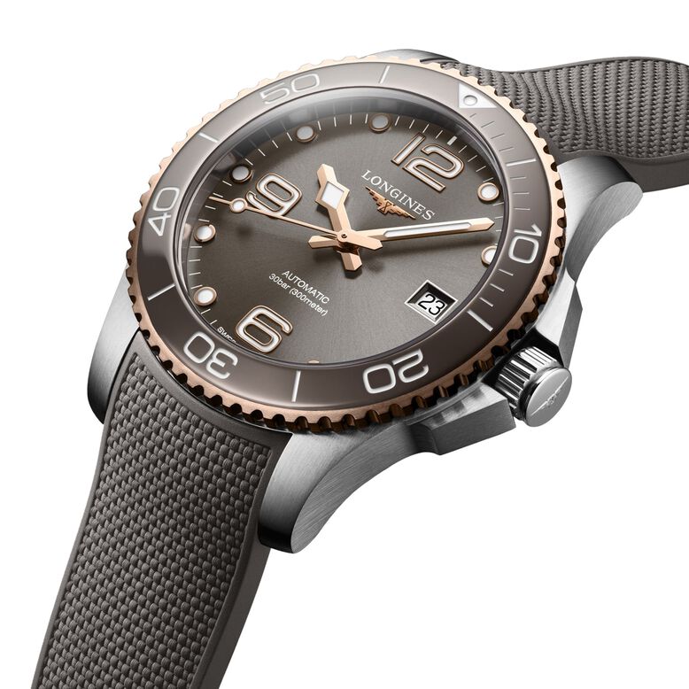 HydroConquest 39mm Mens Watch Grey, , hi-res