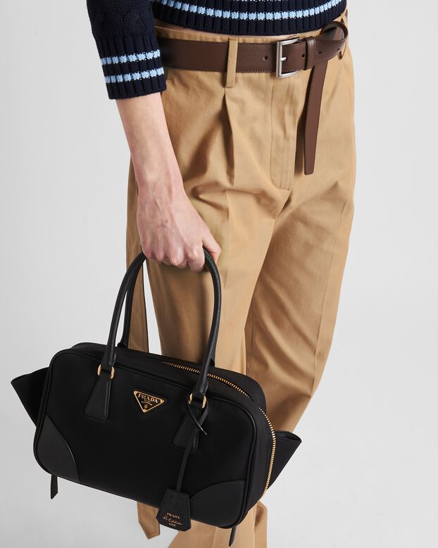Prada Re-Edition 1978 medium Re-Nylon and Saffiano leather two-handle bag, , hi-res