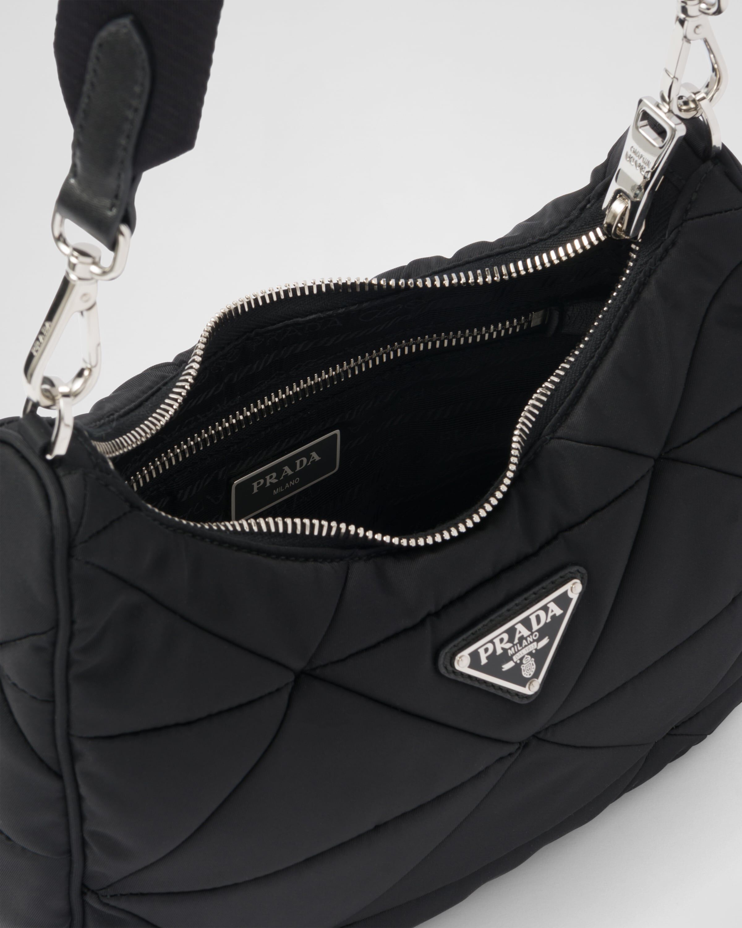 Padded Re Nylon shoulder bag