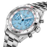 Flying Officer Chronograph Automatic 40mm Unisex Watch Sky Blue Dial, , hi-res