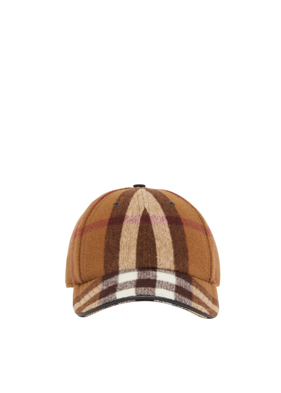 Burberry Check Wool Baseball Cap Hats & Scarves | Heathrow Boutique