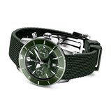 Superocean Heritage B01 Chronograph 42mm Mens Watch Green Rubber, , hi-res