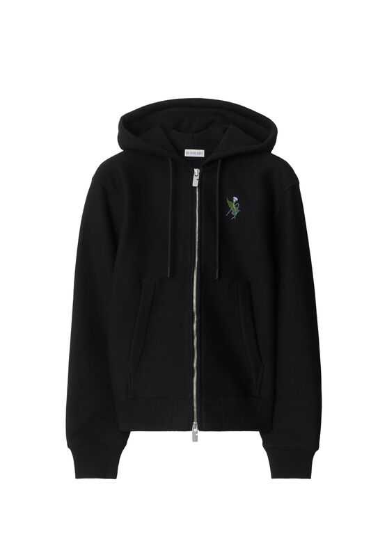 Thistle Logo Cotton Blend Zip Hoodie, , hi-res