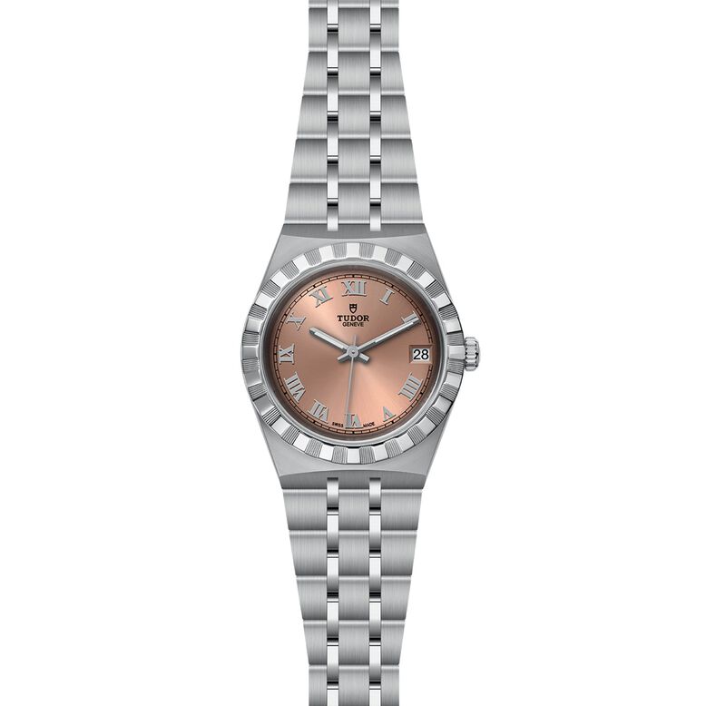 Royal 34mm Steel Case Salmon Dial, , hi-res