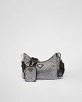 Prada Re-Edition 2005 satin bag with crystals