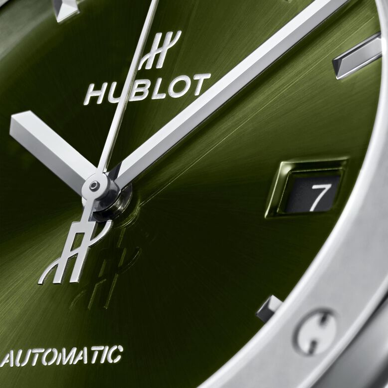 Classic Fusion Titanium Green 42mm, , hi-res