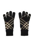 Check Cashmere Blend Gloves, , hi-res