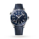 Omega Seamaster Planet Ocean 600M Mens 43.5mm Automatic Co-Axial Blue Divers Watch, , hi-res