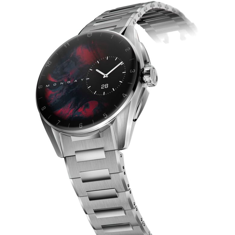 Connected Calibre E4 42mm - 2022 - Steel Case &#40;SBR80 42mm&#41; - Steel Bracelet, , hi-res