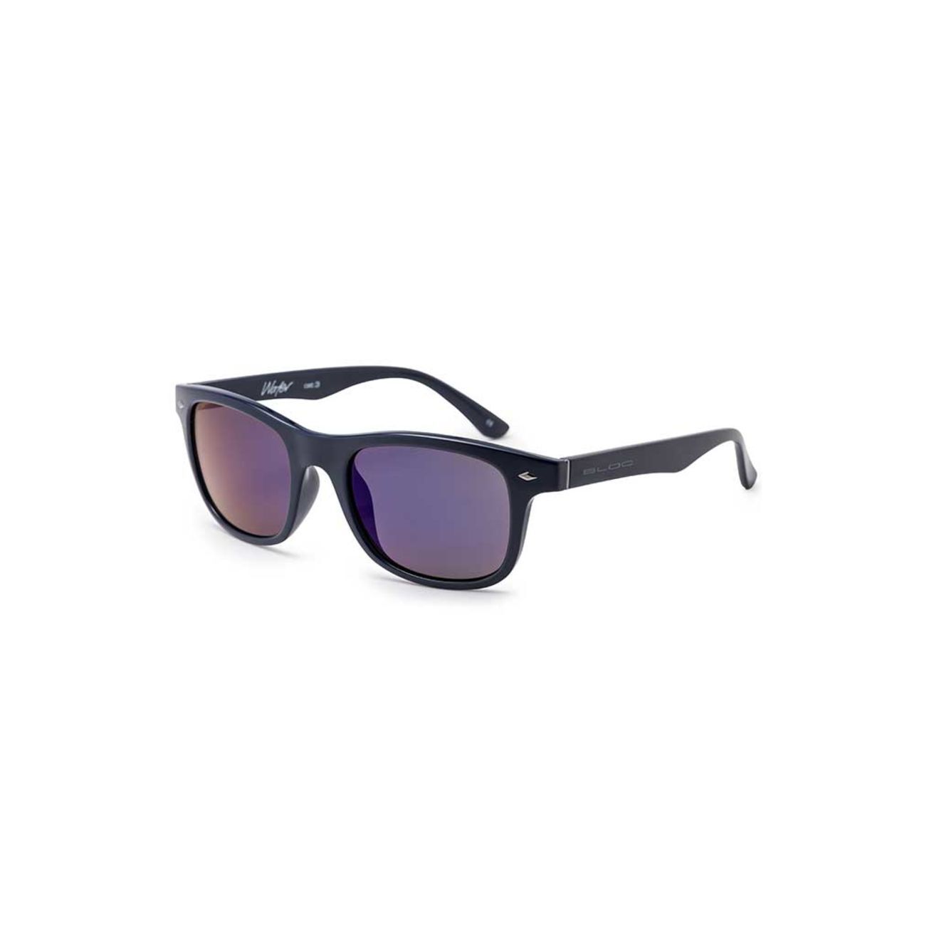 Junior Wafer Navy Mirrored Sunglasses J506