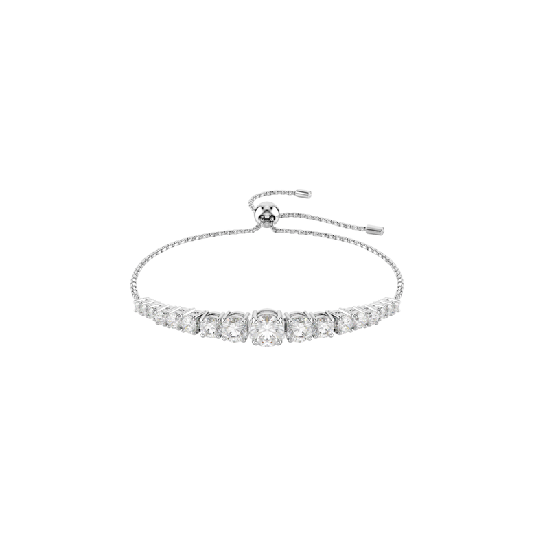 Matrix Round Cuts Bracelet - White Rhodium, , hi-res
