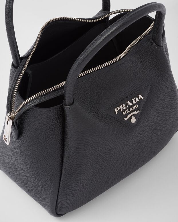 Small leather handbag, , hi-res