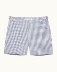 Bulldog Jacquard High-Low Geo White
