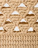 Crochet tote bag, , hi-res