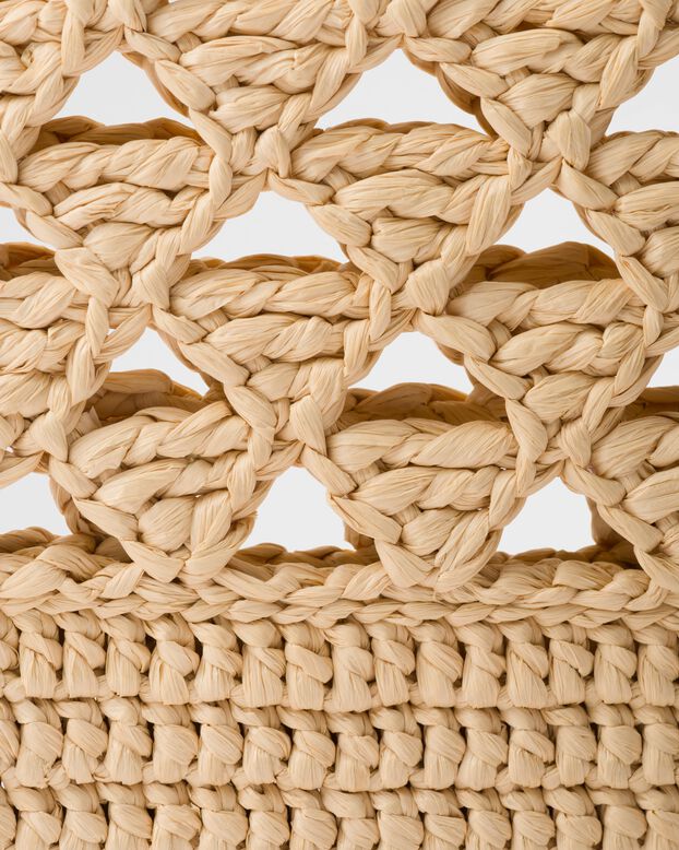 Crochet tote bag, , hi-res