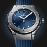 Classic Fusion Titanium Blue 33mm Ladies Watch, , hi-res