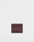 Saffiano leather card holder