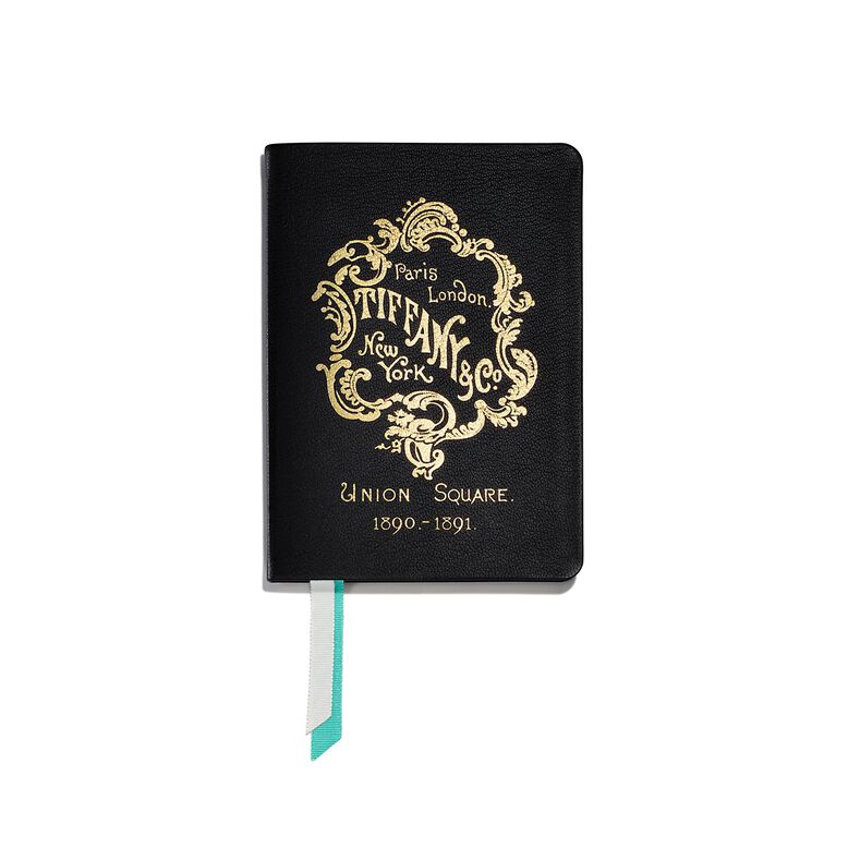 Notebook in Black Leather, , hi-res