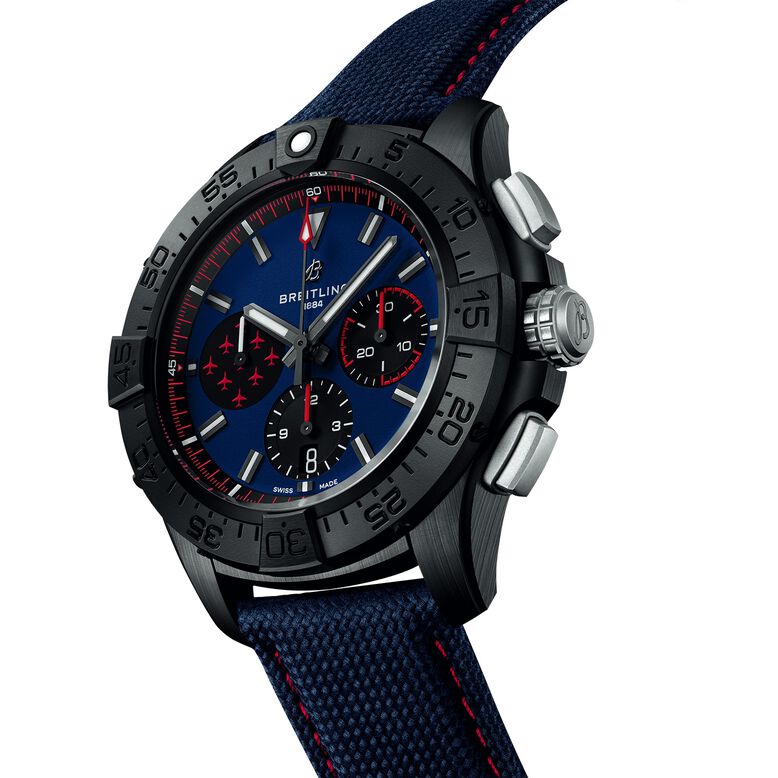 Avenger B01 Chronograph Red Arrows 44mm Mens Watch Blue, , hi-res