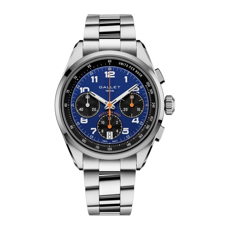 Multichron Sport Chronograph Automatic 41mm Unisex Watch Blue Dial, , hi-res