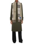 Reversible Check Cashmere Scarf, , hi-res