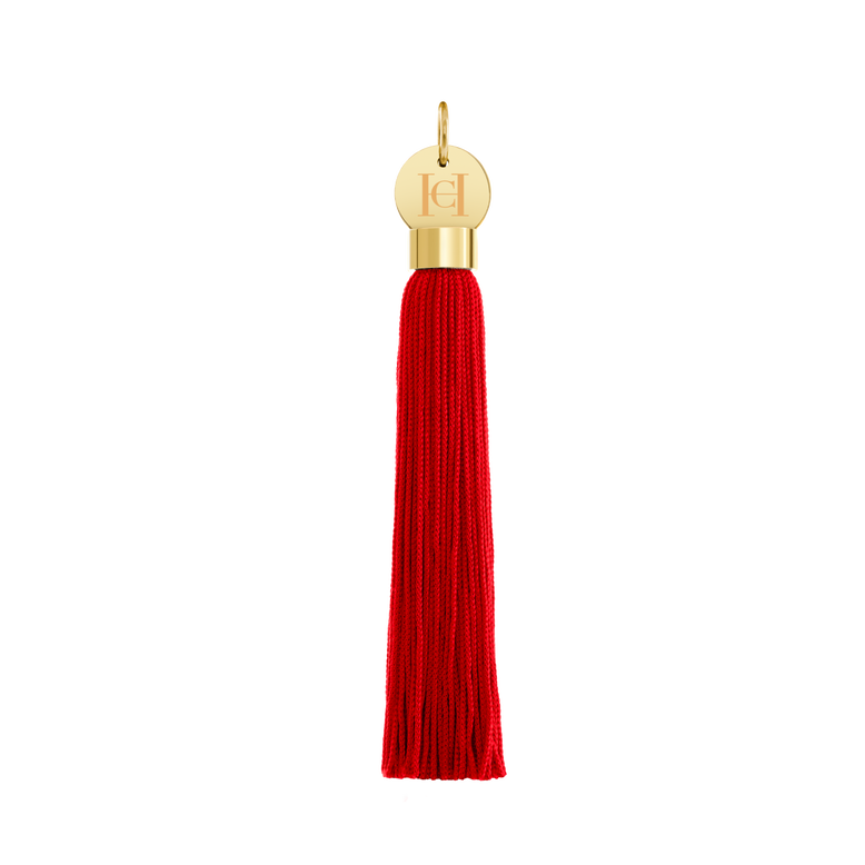 Makeup Tassel No Magnet - Red, , hi-res