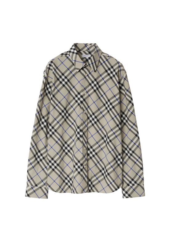 Regular Fit Check Cotton Shirt, , hi-res