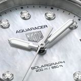 Aquaracer Professional 200 Solargraph 34mm Ladies Watch Mother Of Pearl Diamonds, , hi-res