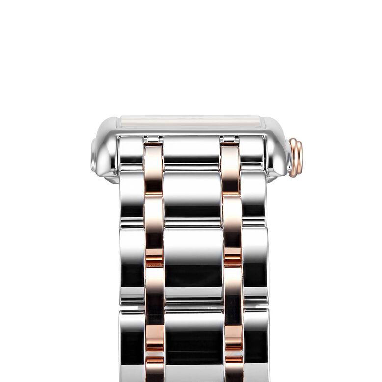 DolceVita 21mm Stainless Steel with 18k Pink Gold Ladies Watch, , hi-res