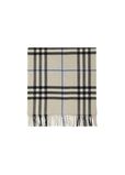 Wide Check Cashmere Scarf, , hi-res