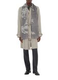 Wide EKD Wool Scarf, , hi-res