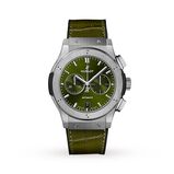 Classic Fusion Chronograph Titanium Green Automatic 42mm, , hi-res