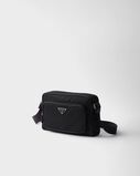 Small Re-Nylon and Saffiano leather shoulder bag, , hi-res