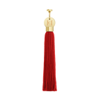 Makeup Lipstick Tassel - Red