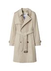 Mid-length Cotton Blend Trench Coat
