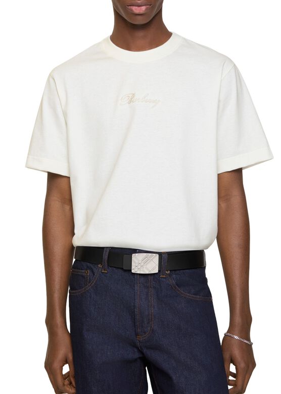 Reversible Engraved Check Belt, , hi-res