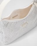 Satin mini-bag with crystals, , hi-res