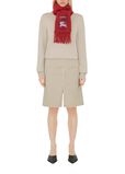 Check Label Cashmere Scarf, , hi-res