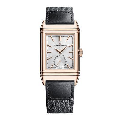 Reverso Tribute Small Seconds 45.6 X 27.4mm Pink Gold 750/1000 (18 Carats) - Manual Winding