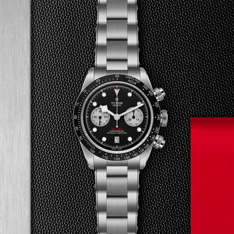 Black Bay Chrono 41mm Stainless Steel, , hi-res