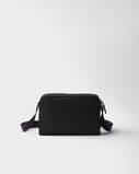 Small Re-Nylon and Saffiano leather shoulder bag, , hi-res