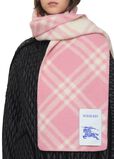 Check Wool Scarf, , hi-res