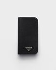 Saffiano leather case for iPhone 17 Pro Max
